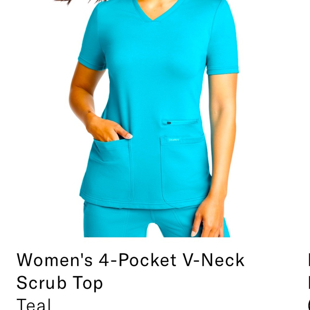 Jaanuu Scrub top, like new.